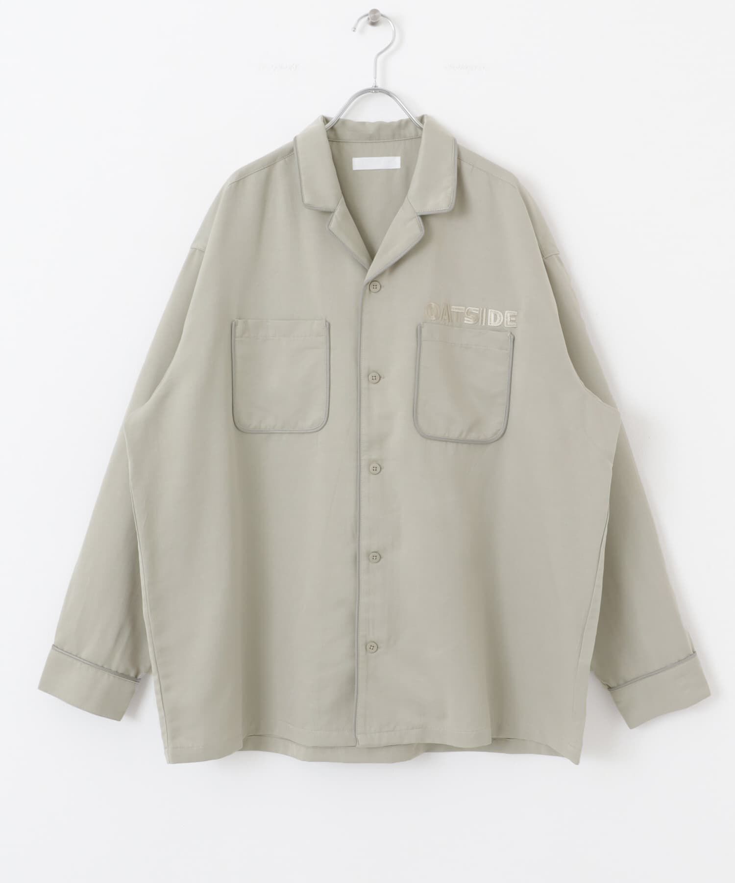 SENSE OF PLACE by URBAN RESEARCH「『別注』OATSIDE&times;SENSE OF PLACE　オープンカラーシャツ」|シャツ・ブラウス|