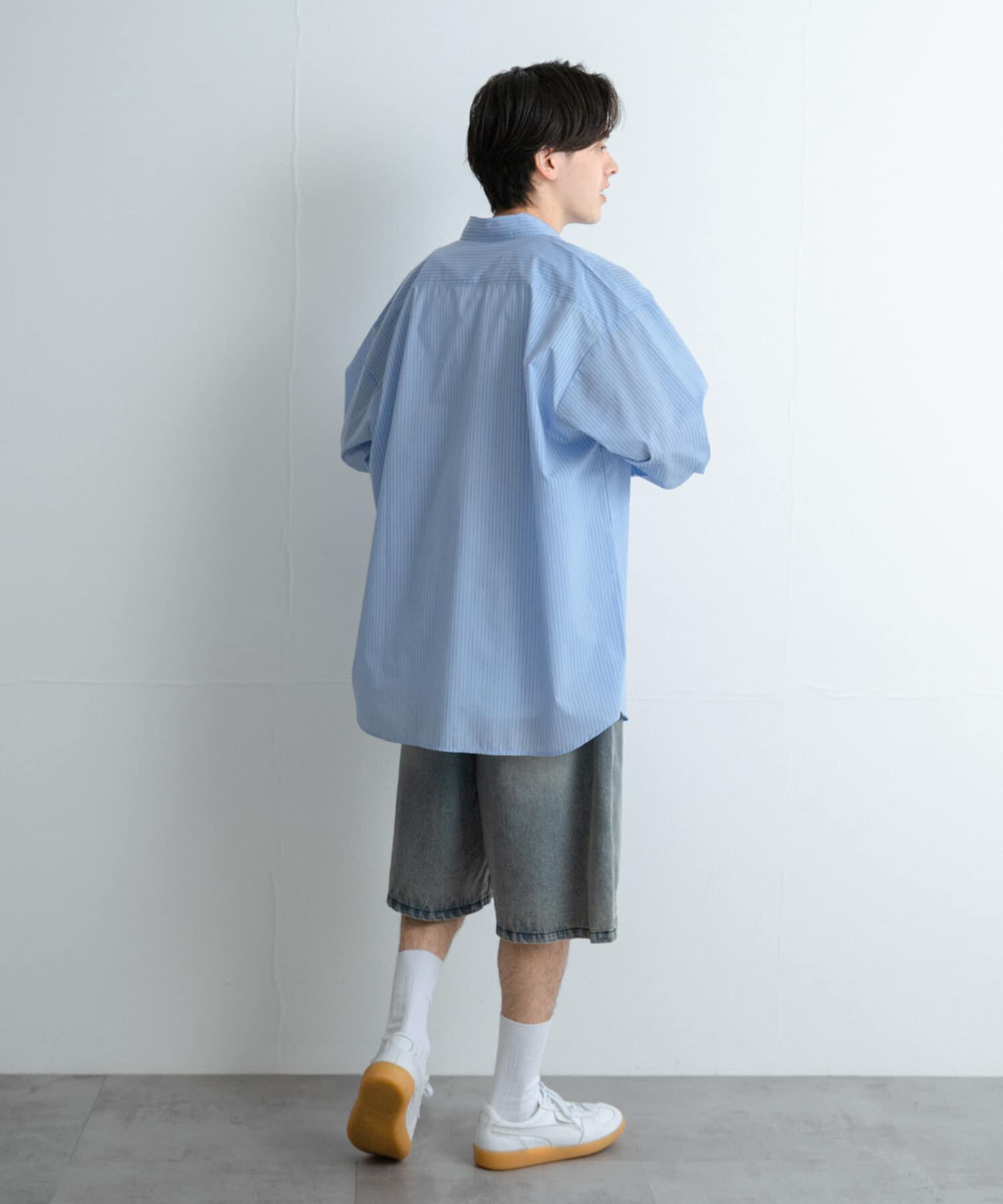 SENSE OF PLACE by URBAN RESEARCH「『ユニセックス』ブロードレギュラーカラールーズシャツ」|シャツ・ブラウス|