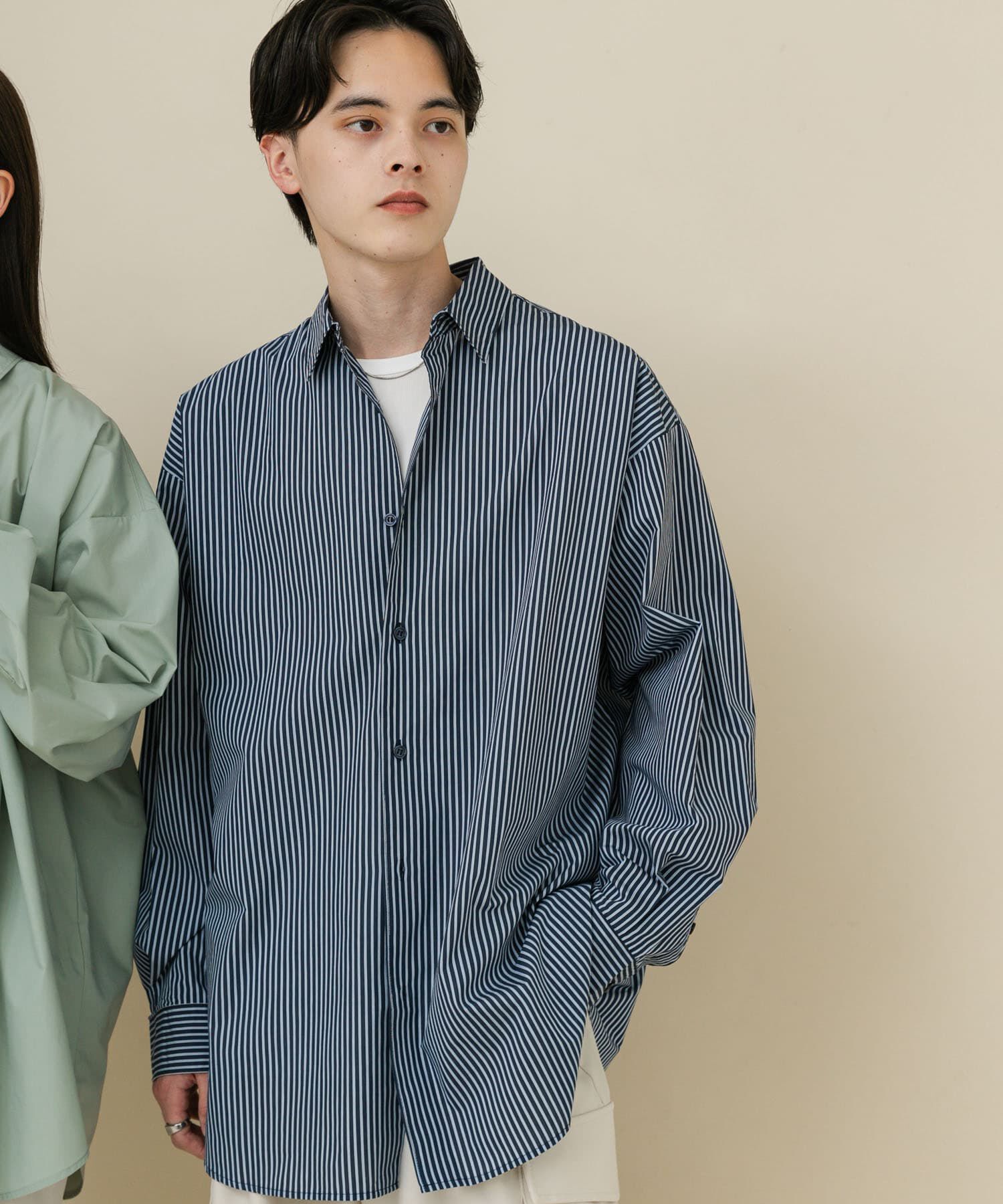 SENSE OF PLACE by URBAN RESEARCH「『ユニセックス』ブロードレギュラーカラールーズシャツ」|シャツ・ブラウス|