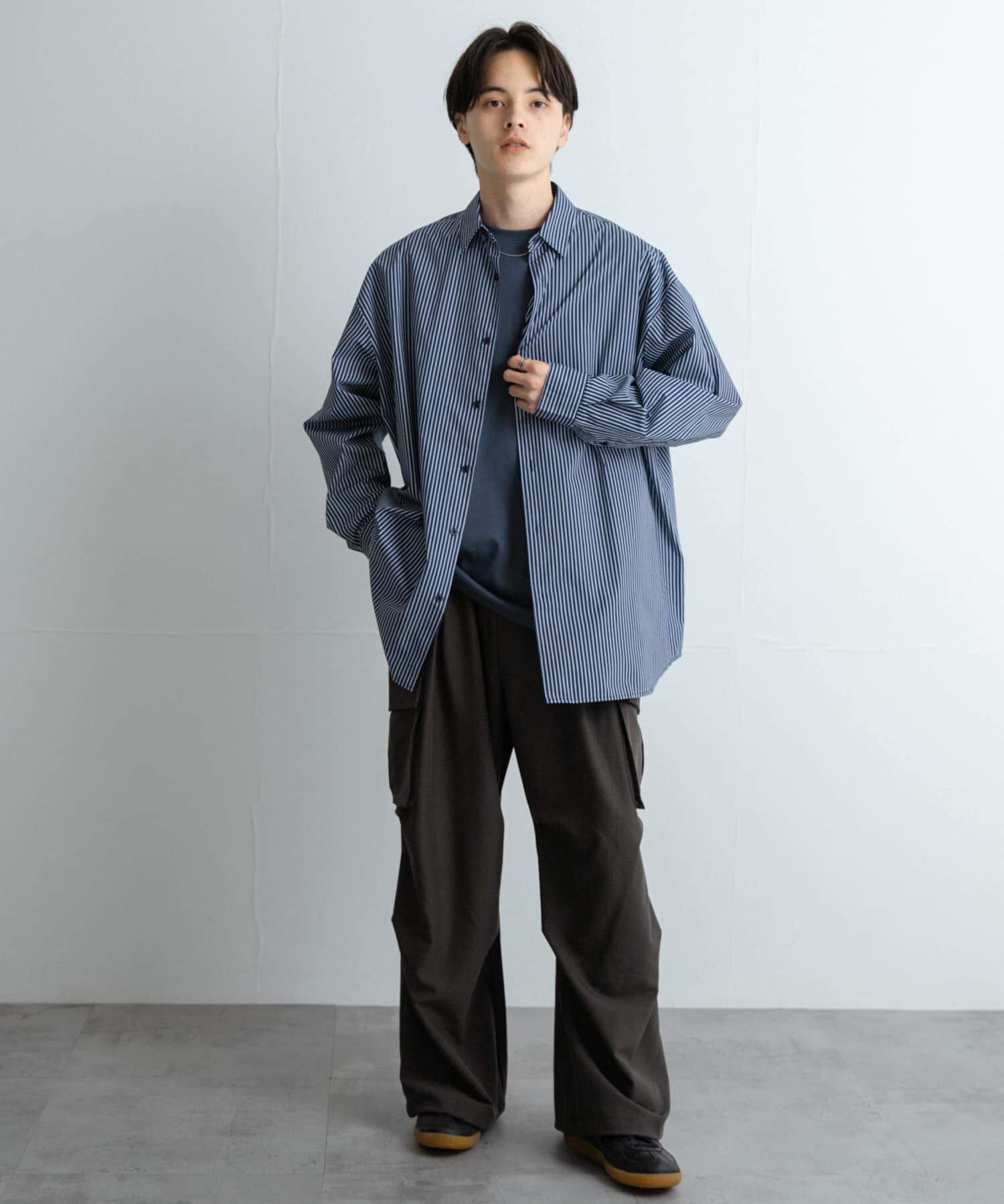 SENSE OF PLACE by URBAN RESEARCH「『ユニセックス』ブロードレギュラーカラールーズシャツ」|シャツ・ブラウス|