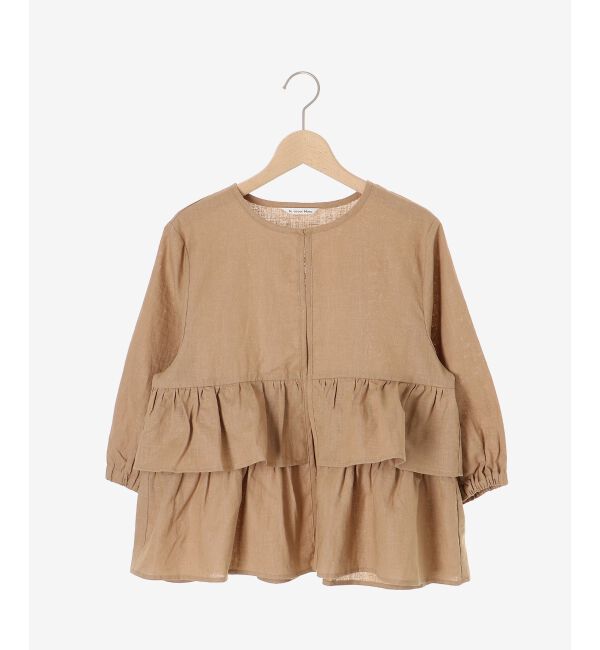  「《着映え◎》コットン麻フリルティアードジャケット」|その他|