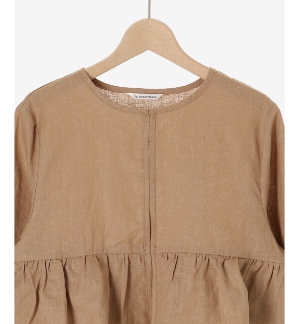  「《着映え◎》コットン麻フリルティアードジャケット」|その他|
