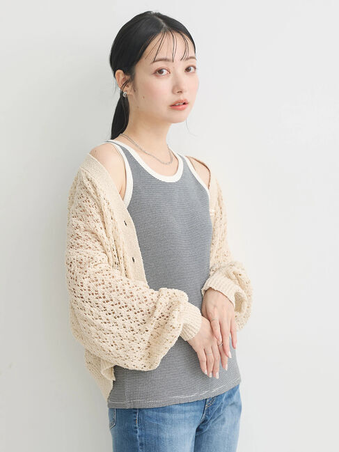 earth music&ecology「ベーシックタンクトップ」|インナー|