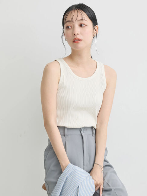 earth music&ecology「ベーシックタンクトップ」|インナー|