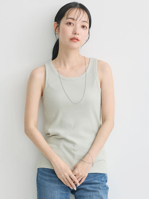 earth music&ecology「ベーシックタンクトップ」|インナー|Mint