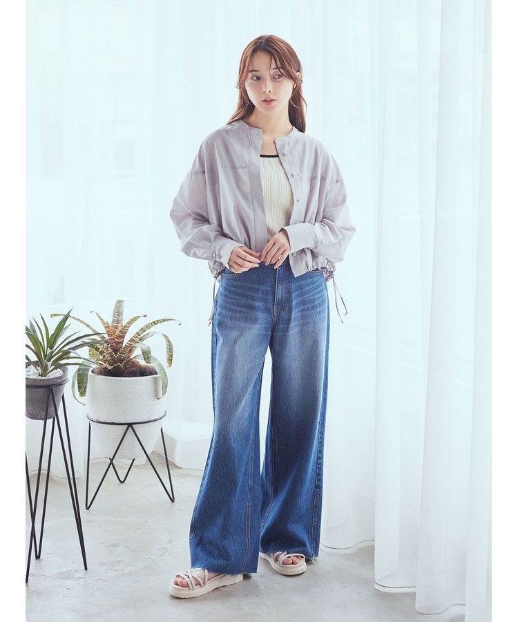 earth music&ecology「シャツブルゾン」|シャツ・ブラウス|