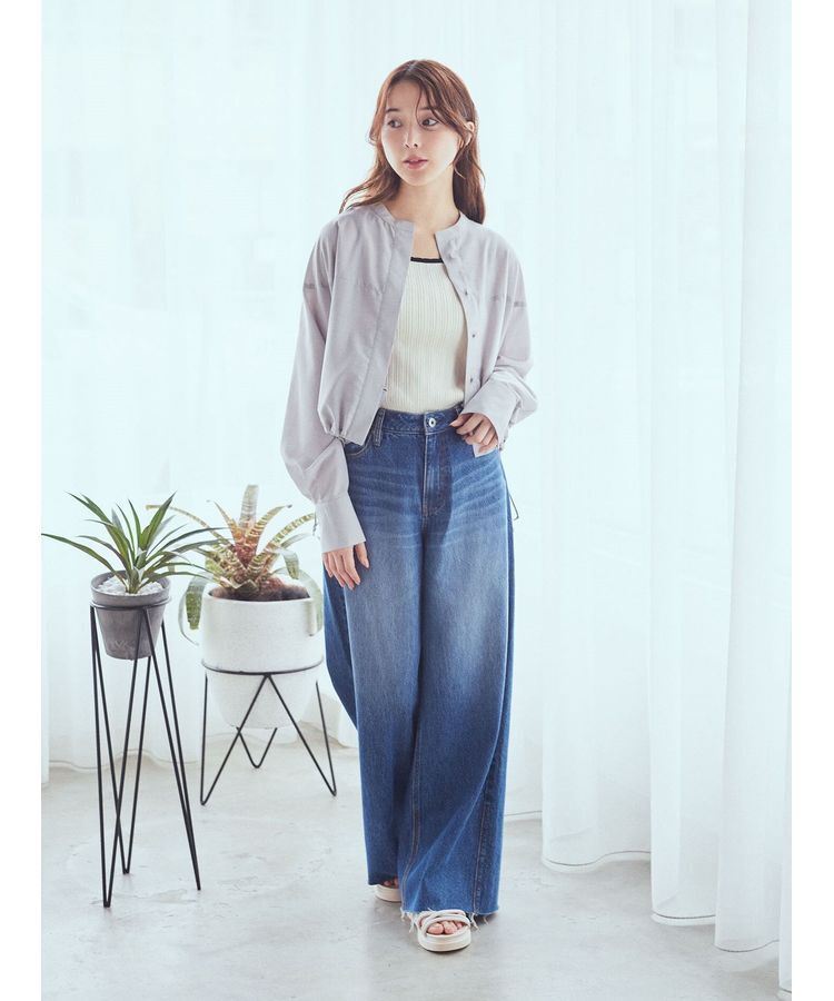 earth music&ecology「シャツブルゾン」|シャツ・ブラウス|