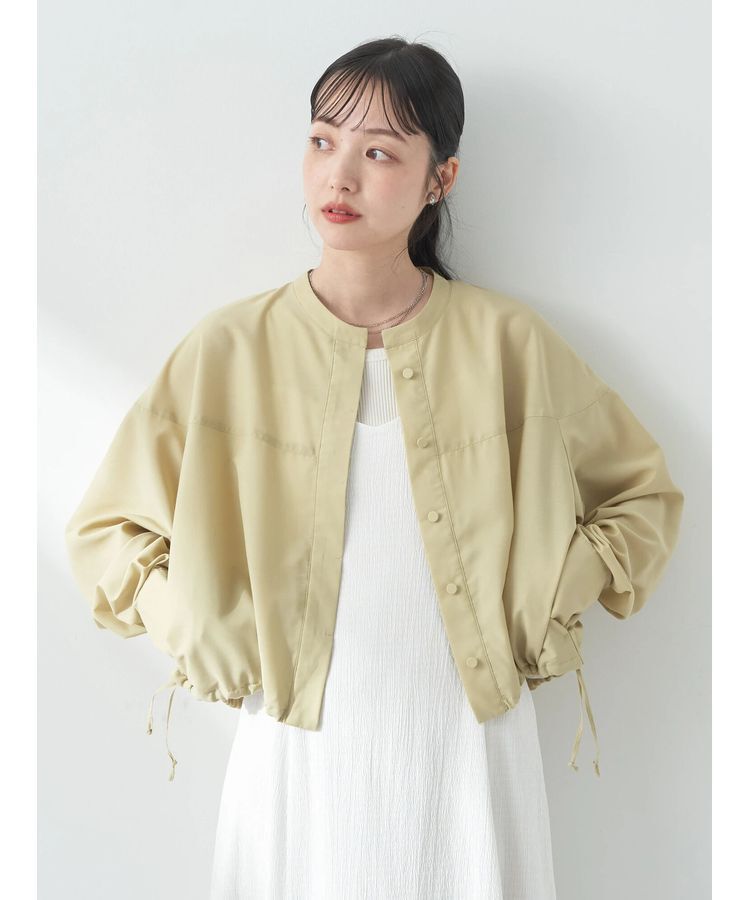 earth music&ecology「シャツブルゾン」|シャツ・ブラウス|Lime Green