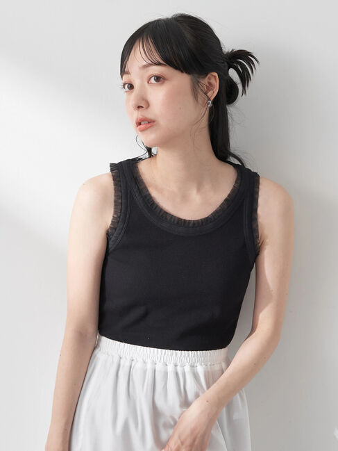 earth music&ecology「チュールリブタンク」|インナー|