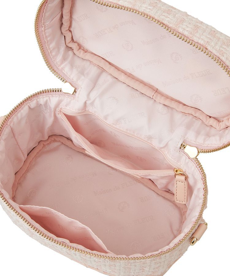 Maison de FLEUR「ツイードキューブショルダーバッグ」|ショルダー・メッセンジャー|