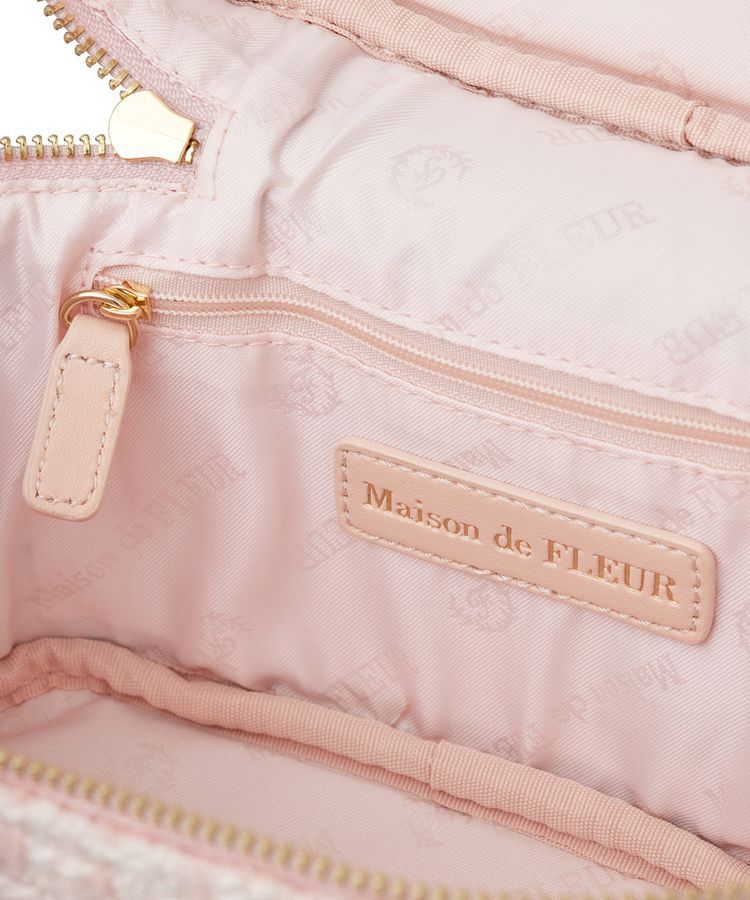 Maison de FLEUR「ツイードキューブショルダーバッグ」|ショルダー・メッセンジャー|