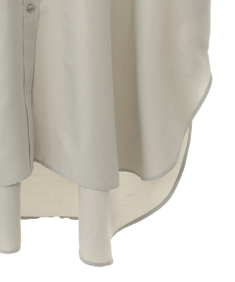 Green Parks「7分袖ミディ丈シャツワンピース」|ワンピース|