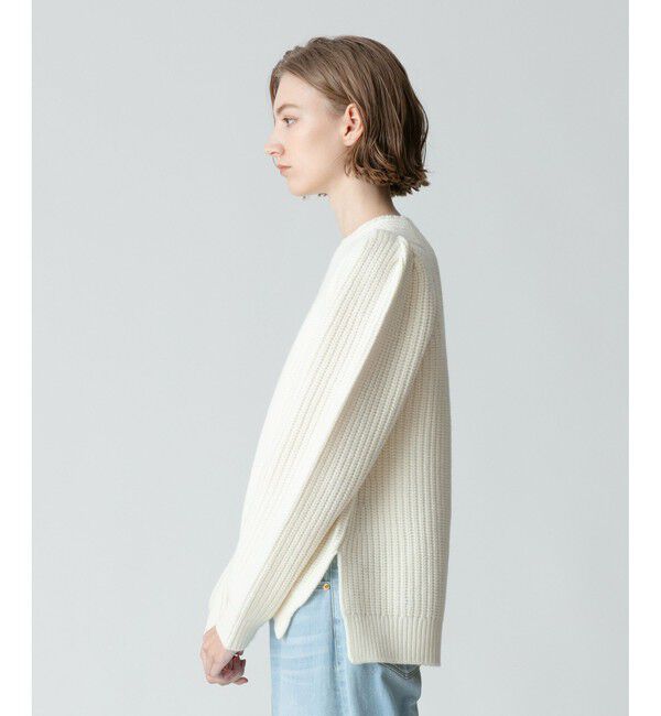 allureville「片畦イレヘムプルオーバー」|ニット・セーター|