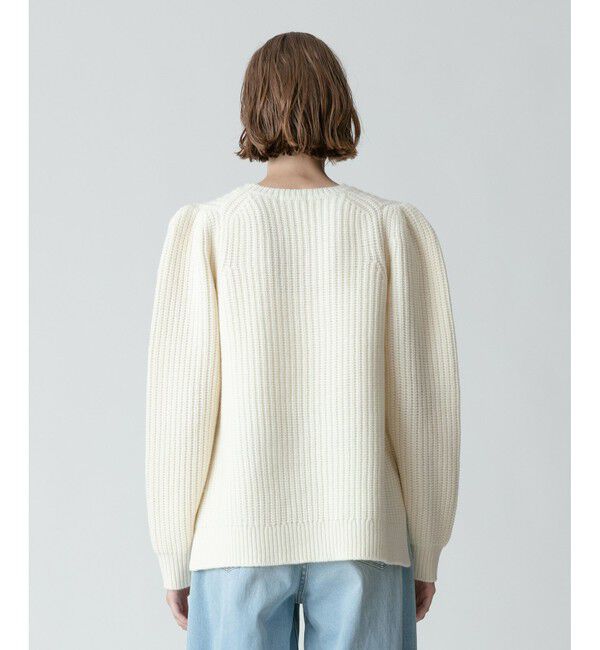 allureville「片畦イレヘムプルオーバー」|ニット・セーター|