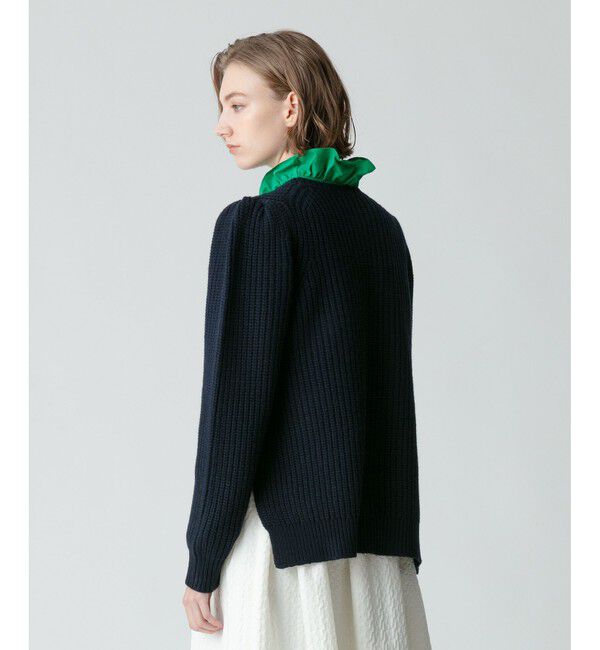 allureville「片畦イレヘムプルオーバー」|ニット・セーター|
