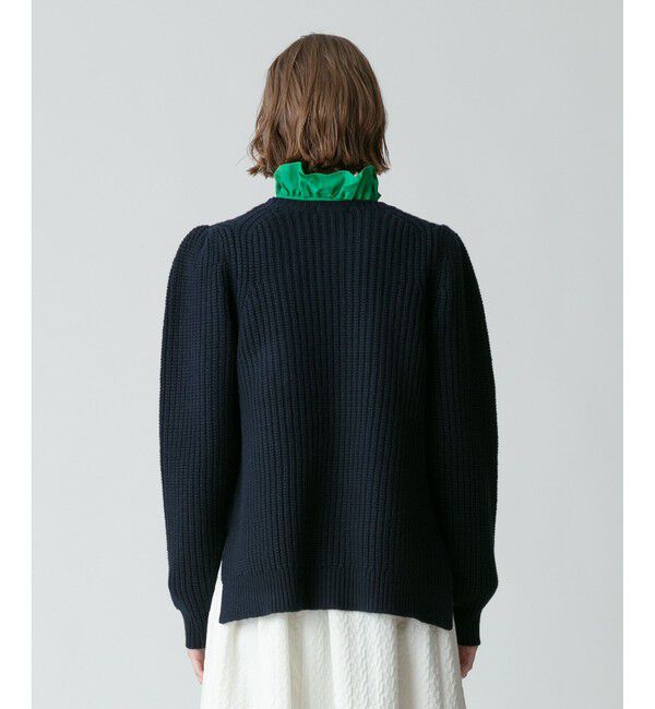 allureville「片畦イレヘムプルオーバー」|ニット・セーター|