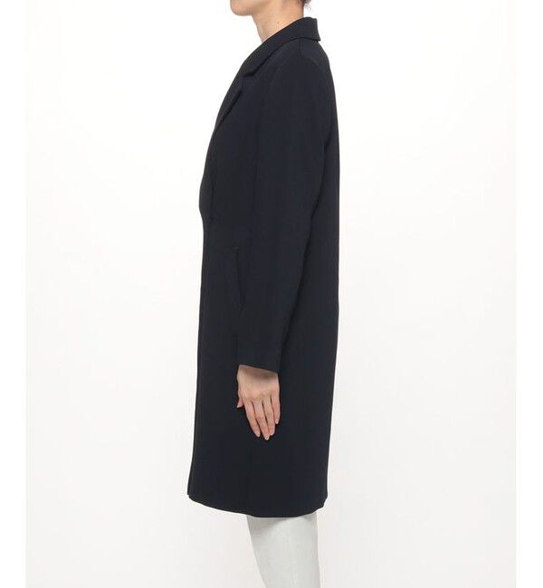 allureville「ダブルクロスチェスターコート」|ダッフルコート|