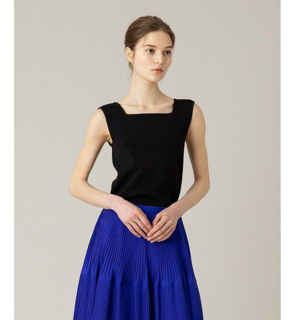 LOULOU WILLOUGHBY「◇【LOULOU WILLOUGHBY】スクエアタンク」|その他|ブラック