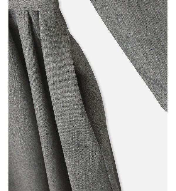 allureville「スタンドカラータックワンピース」|ワンピース|