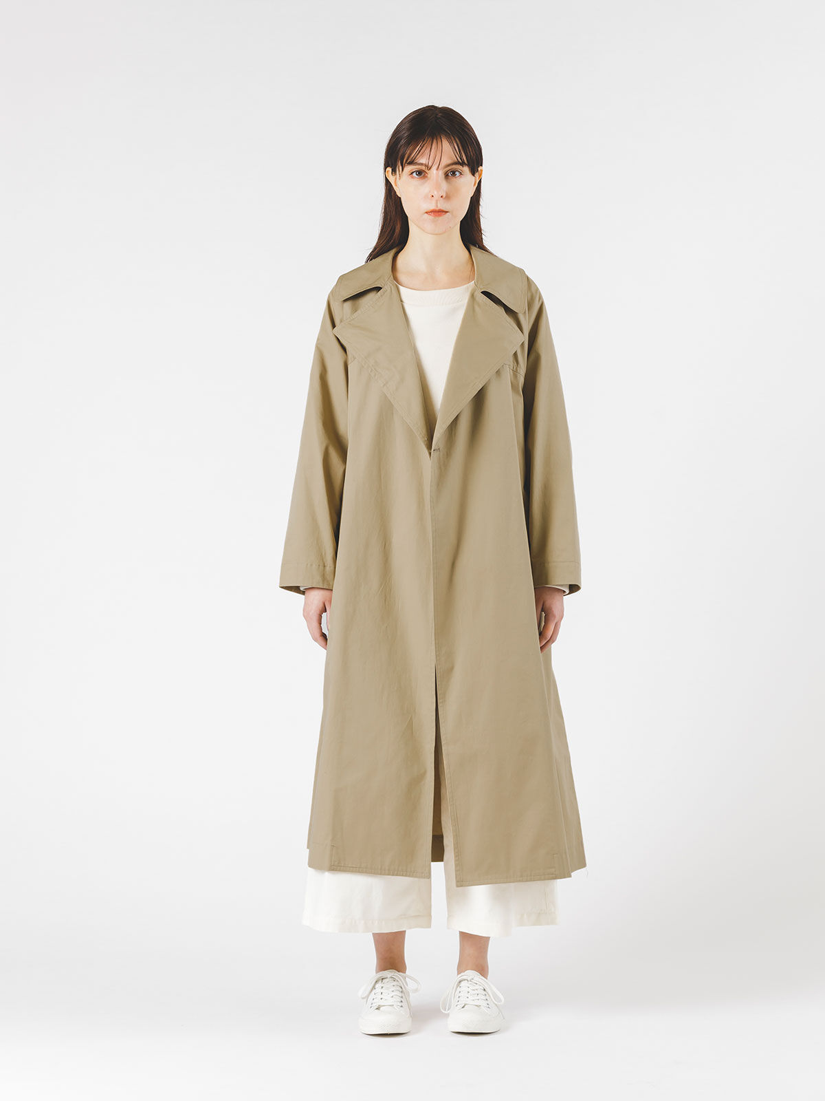 mizuiro ind「mizuiro ind ドルマンスリーブトレンチコート」|トレンチコート|
