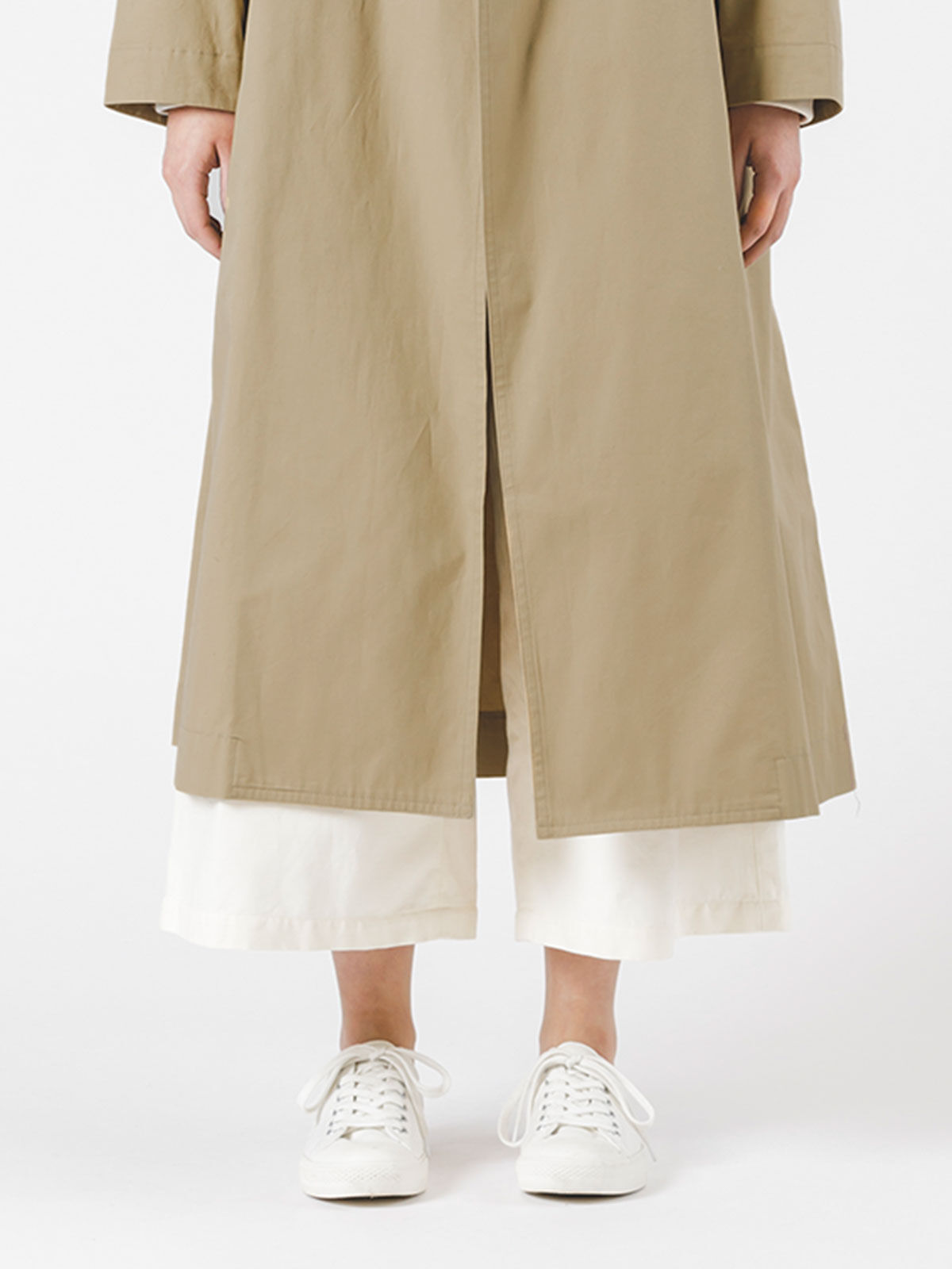 mizuiro ind「mizuiro ind ドルマンスリーブトレンチコート」|トレンチコート|