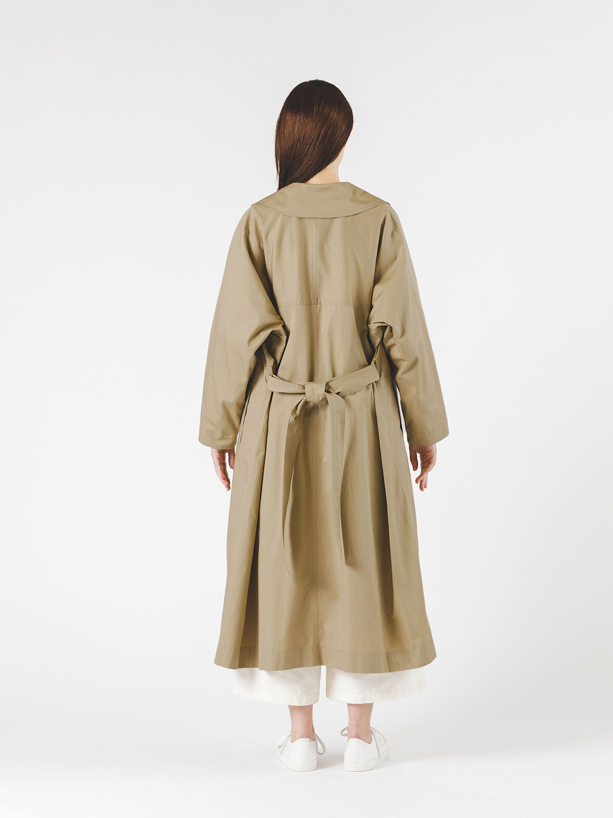 mizuiro ind「mizuiro ind ドルマンスリーブトレンチコート」|トレンチコート|