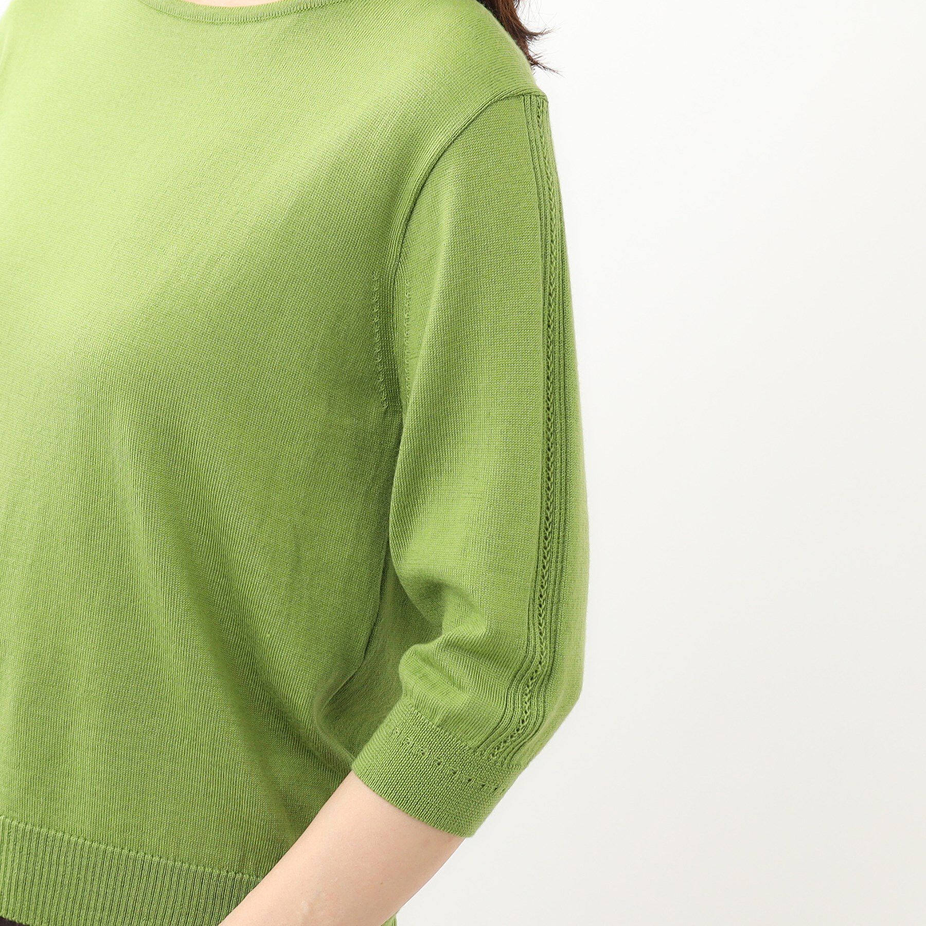 Reflect「【SALE／セットアップ可】ソフトタッチクルーネックニット」|ニット・セーター|