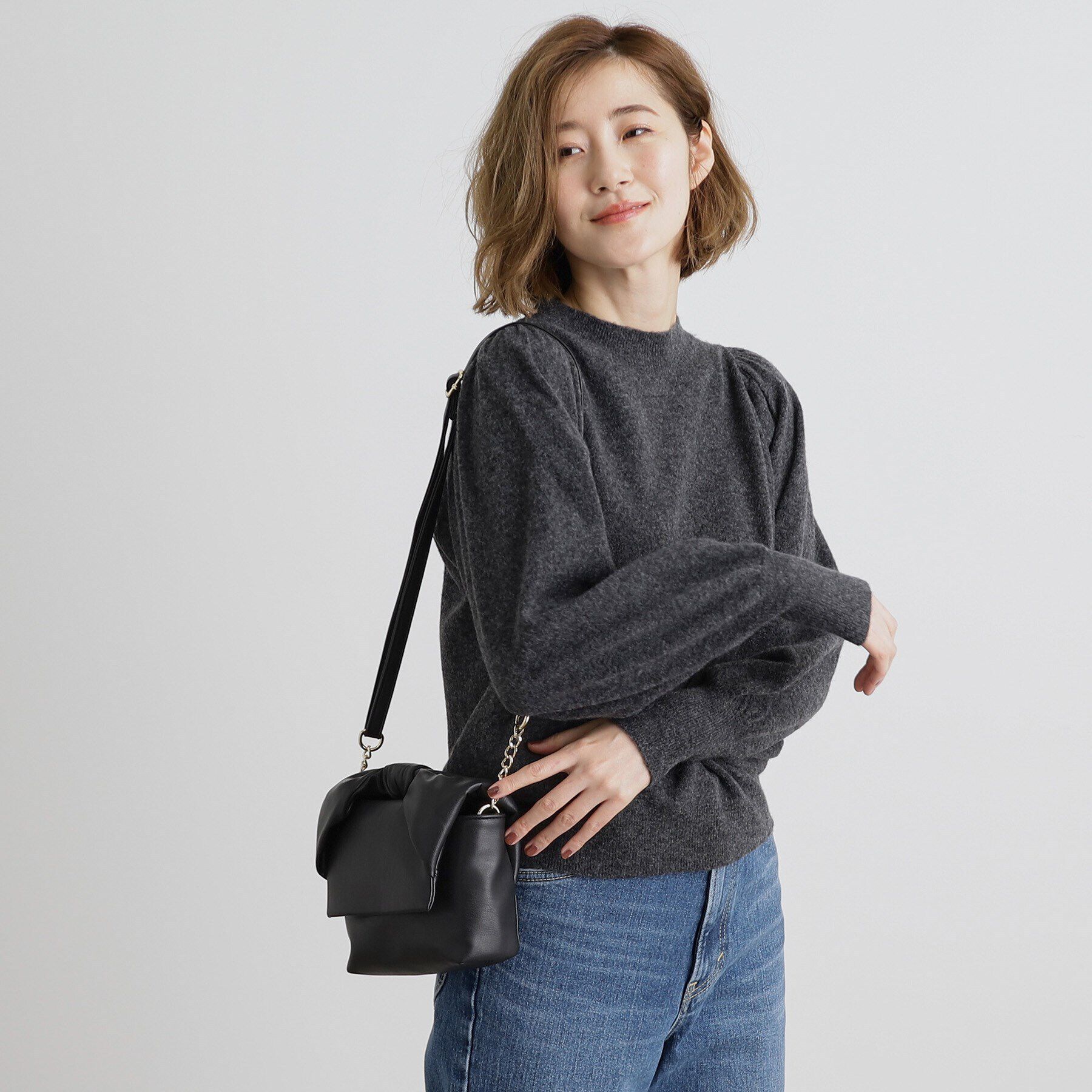 grove「【雑誌掲載】リボンハンドルショルダー」|ショルダー・メッセンジャー|