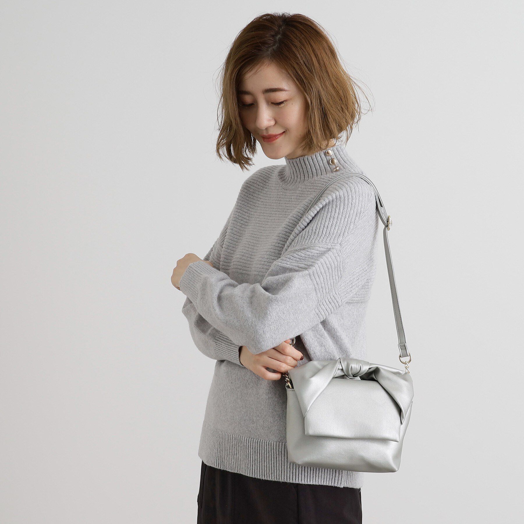 grove「【雑誌掲載】リボンハンドルショルダー」|ショルダー・メッセンジャー|