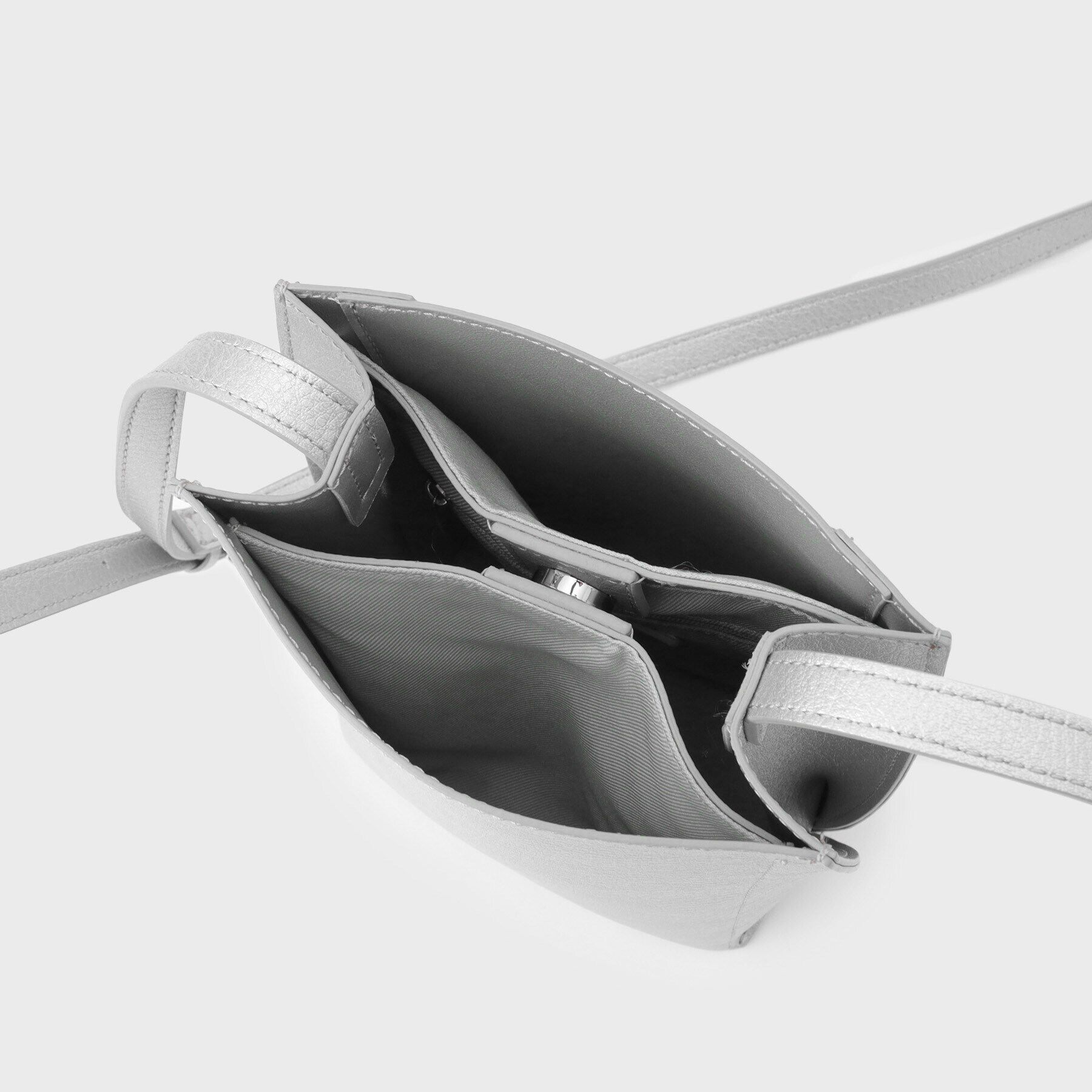 INDIVI「【合皮】ミニポシェットバッグ」|ショルダー・メッセンジャー|