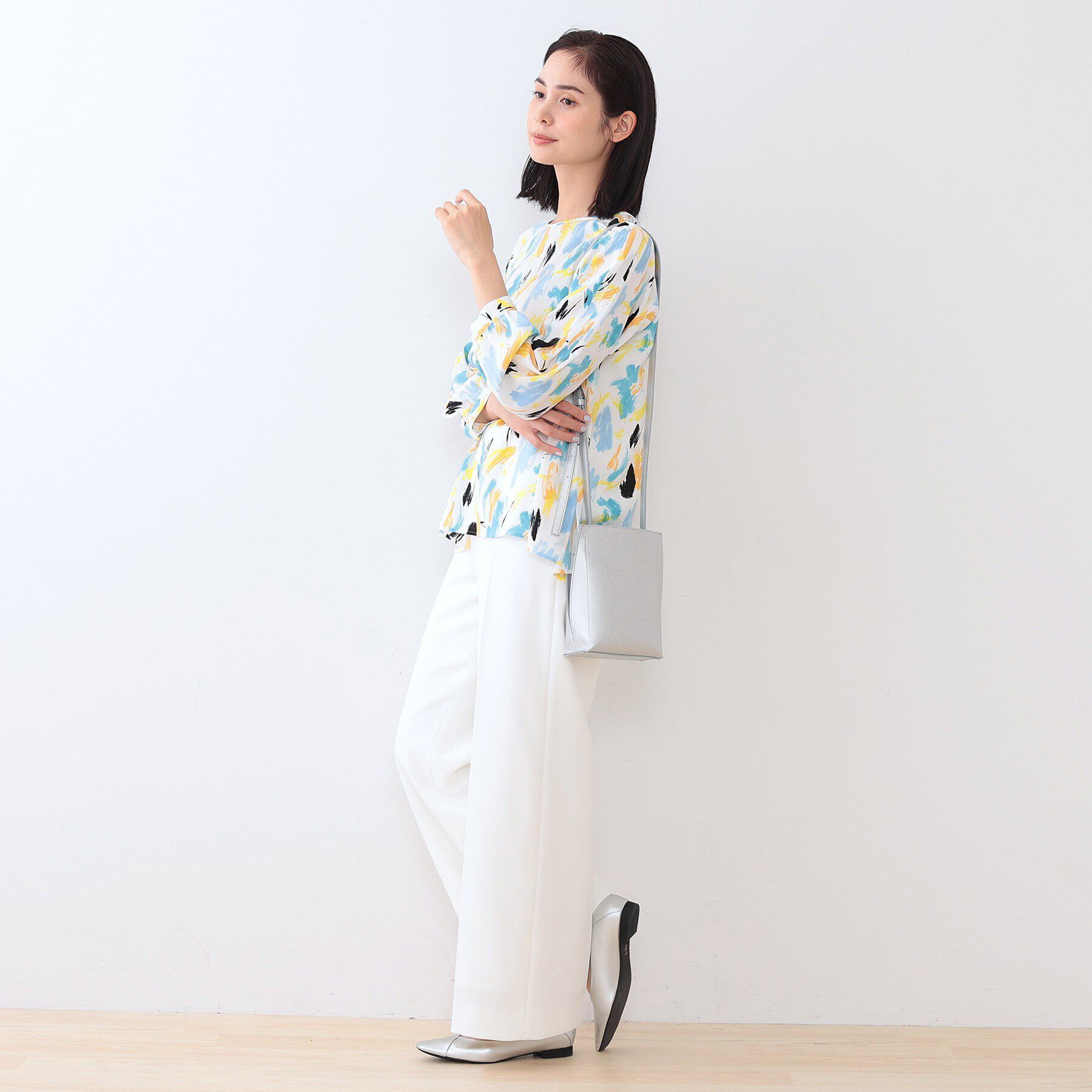 INDIVI「【合皮】ミニポシェットバッグ」|ショルダー・メッセンジャー|