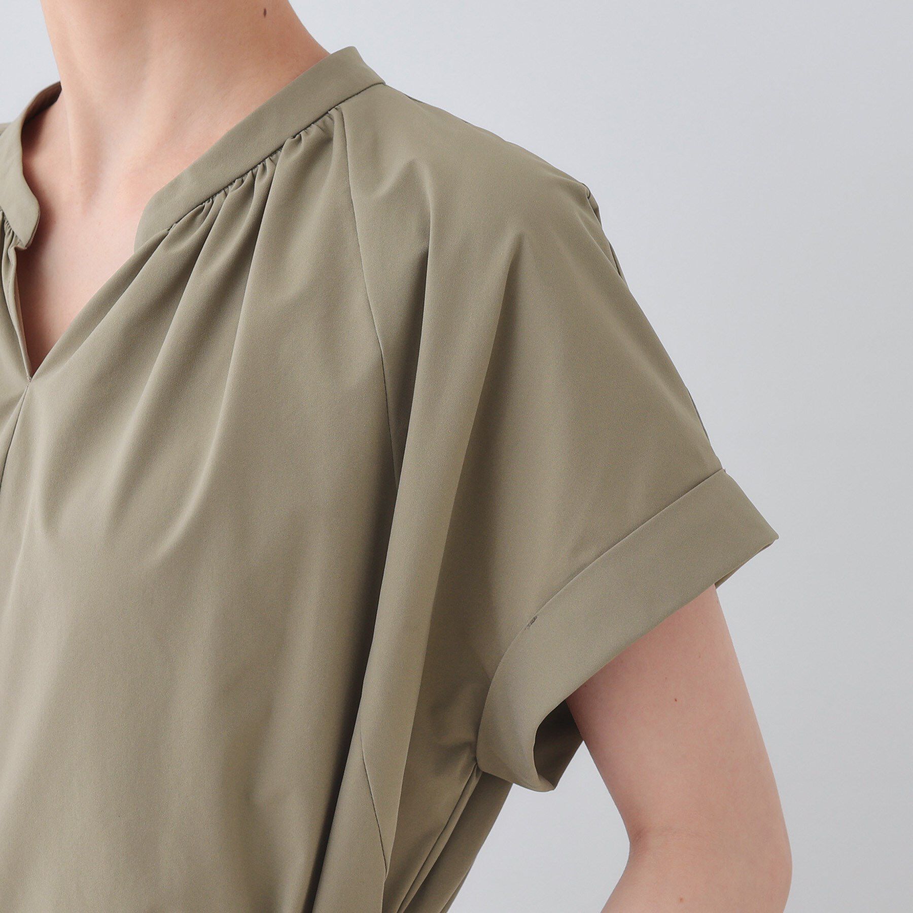 INDIVI「【通気性◎撥水／UV／接触冷感】アクティブワンピース」|ワンピース|