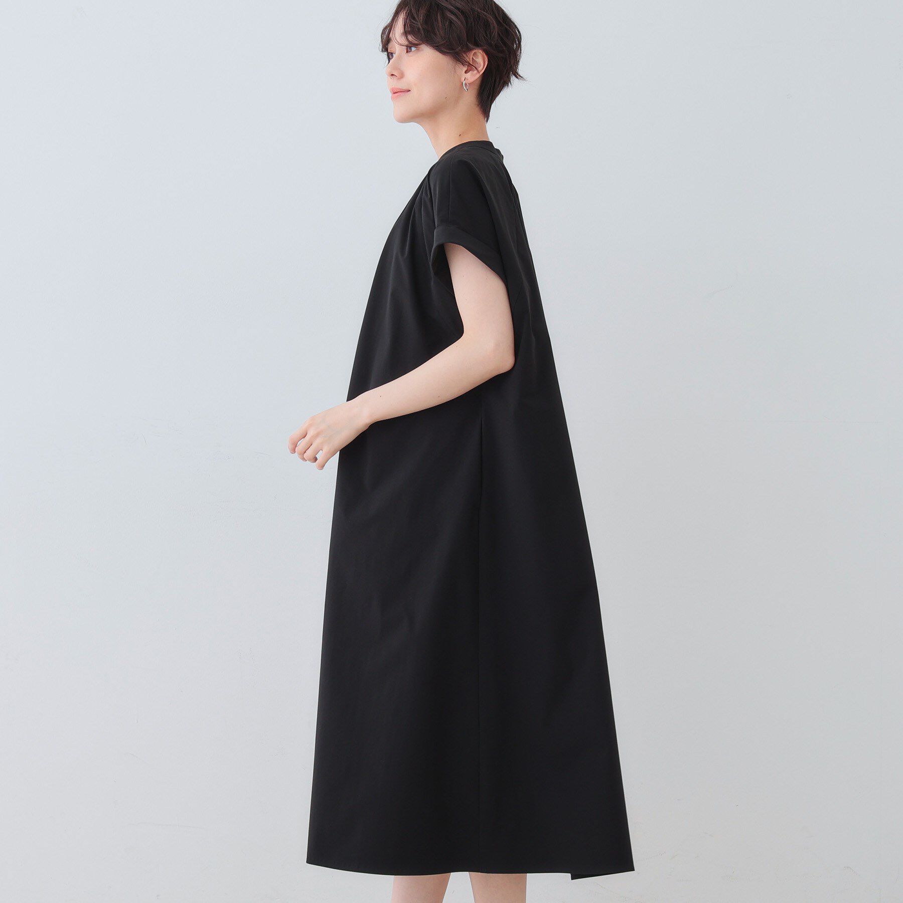 INDIVI「【通気性◎撥水／UV／接触冷感】アクティブワンピース」|ワンピース|