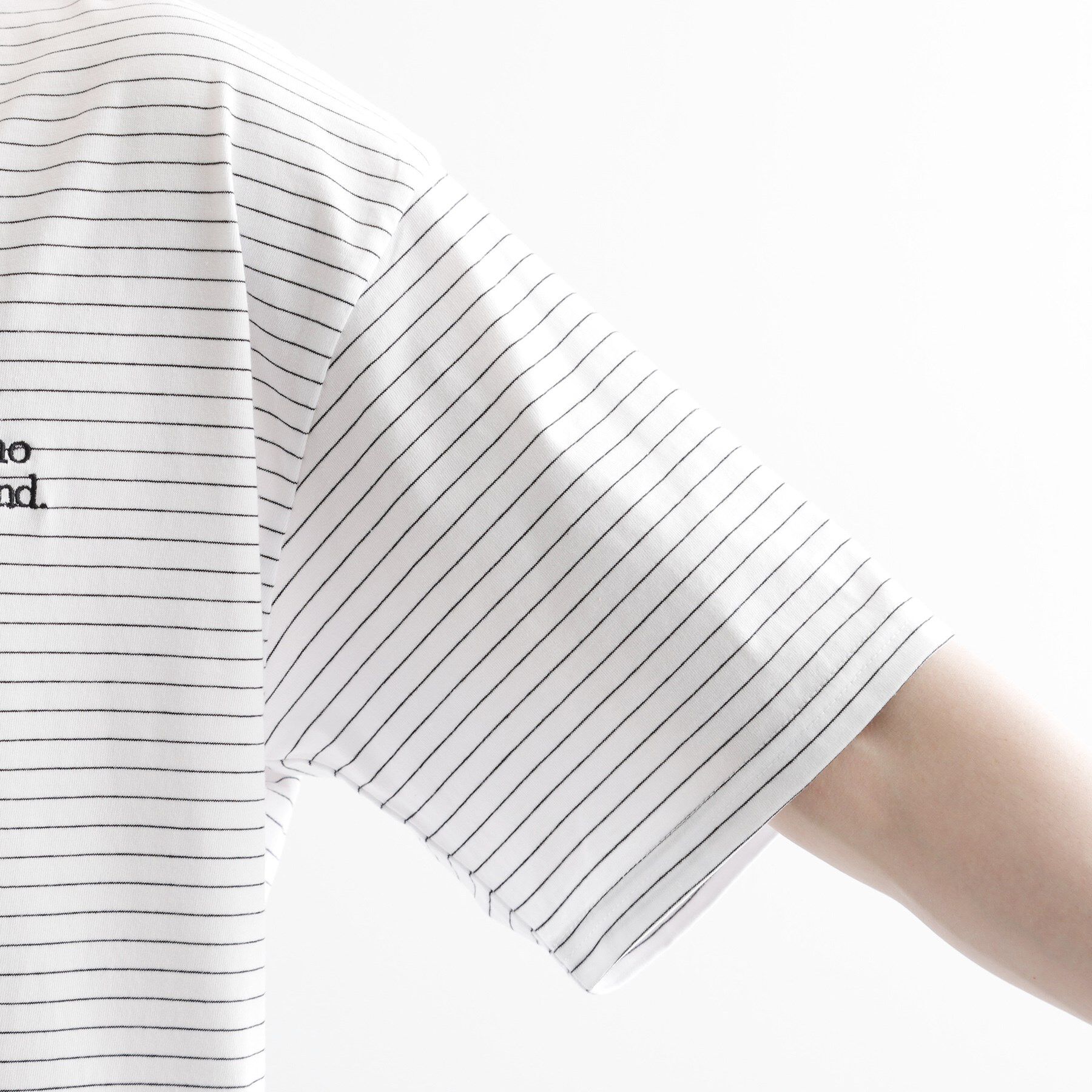 tk.TAKEO KIKUCHI「マイクロボーダーフェイクTシャツ」|Tシャツ・カットソー|