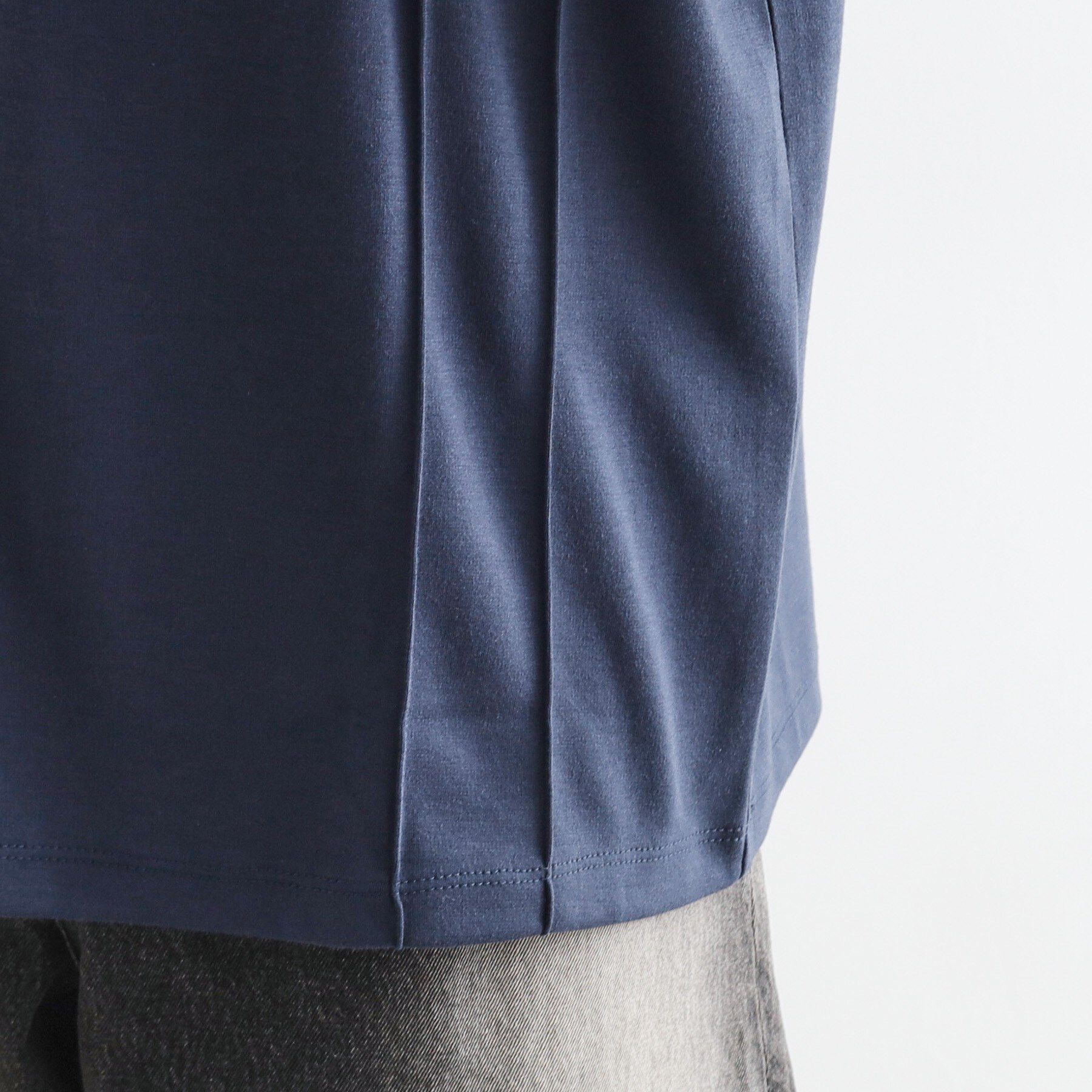 tk.TAKEO KIKUCHI「ストライプタックTシャツ」|Tシャツ・カットソー|