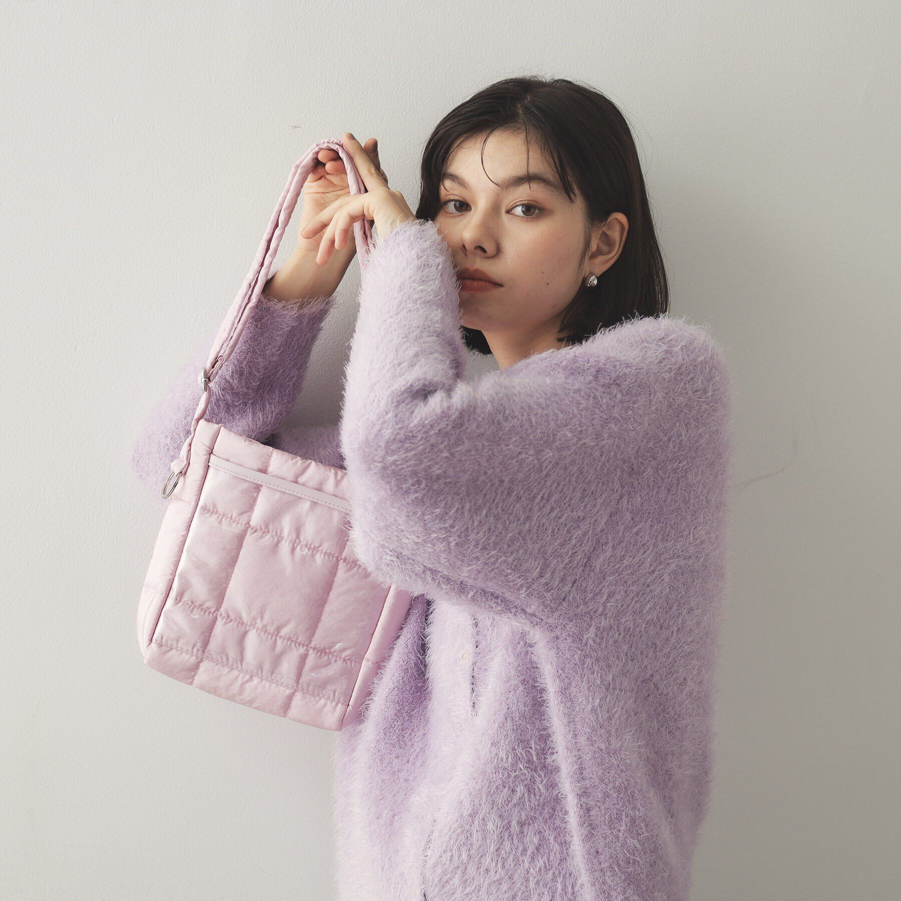 OPAQUE.CLIP「【10色展開／軽量／長さ調整可能】マチ付きクリアポケットミニショルダーバッグ」|ショルダー・メッセンジャー|