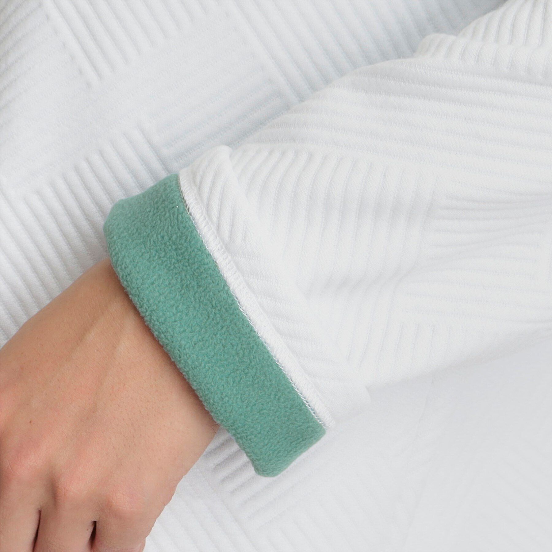 THE SHOP TK「ふくれキルティングフリースプルオーバー」|Tシャツ・カットソー|