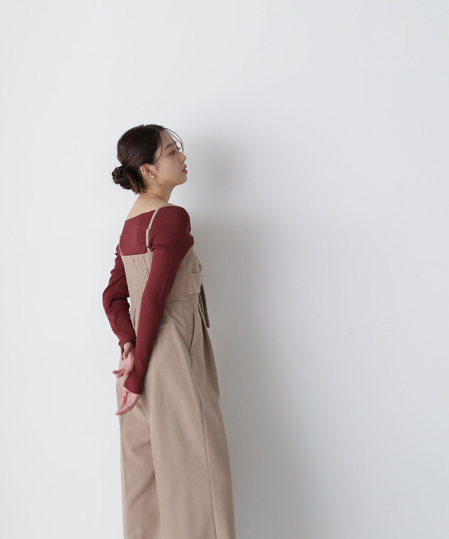  「ビッグリボンオールインワン」|ワンピース|