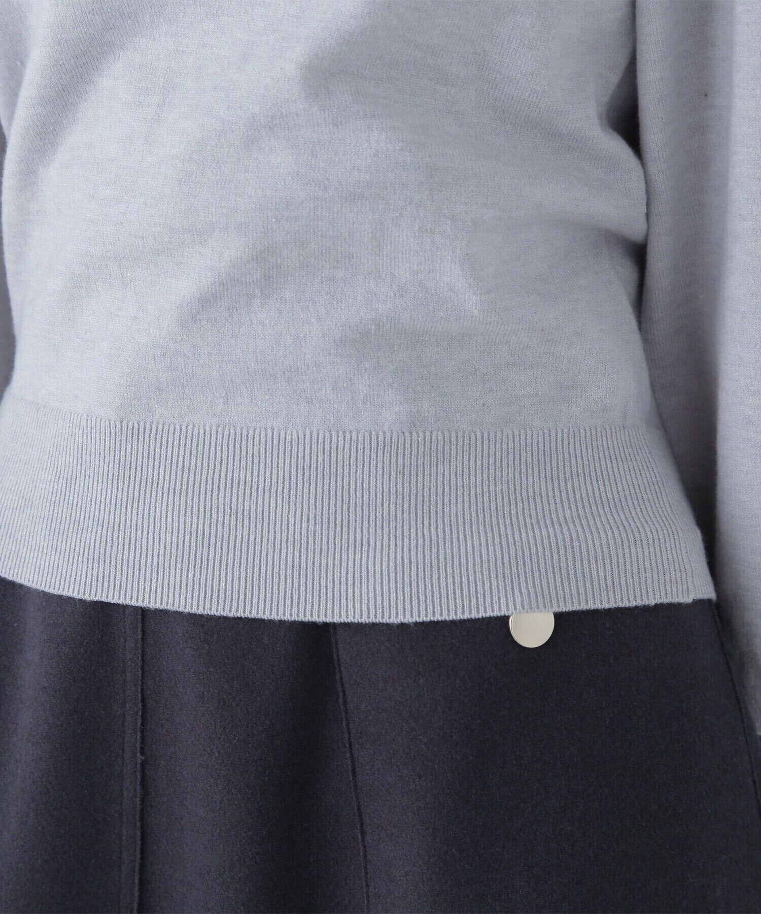  「フラワーレーストリミングニット」|ニット・セーター|