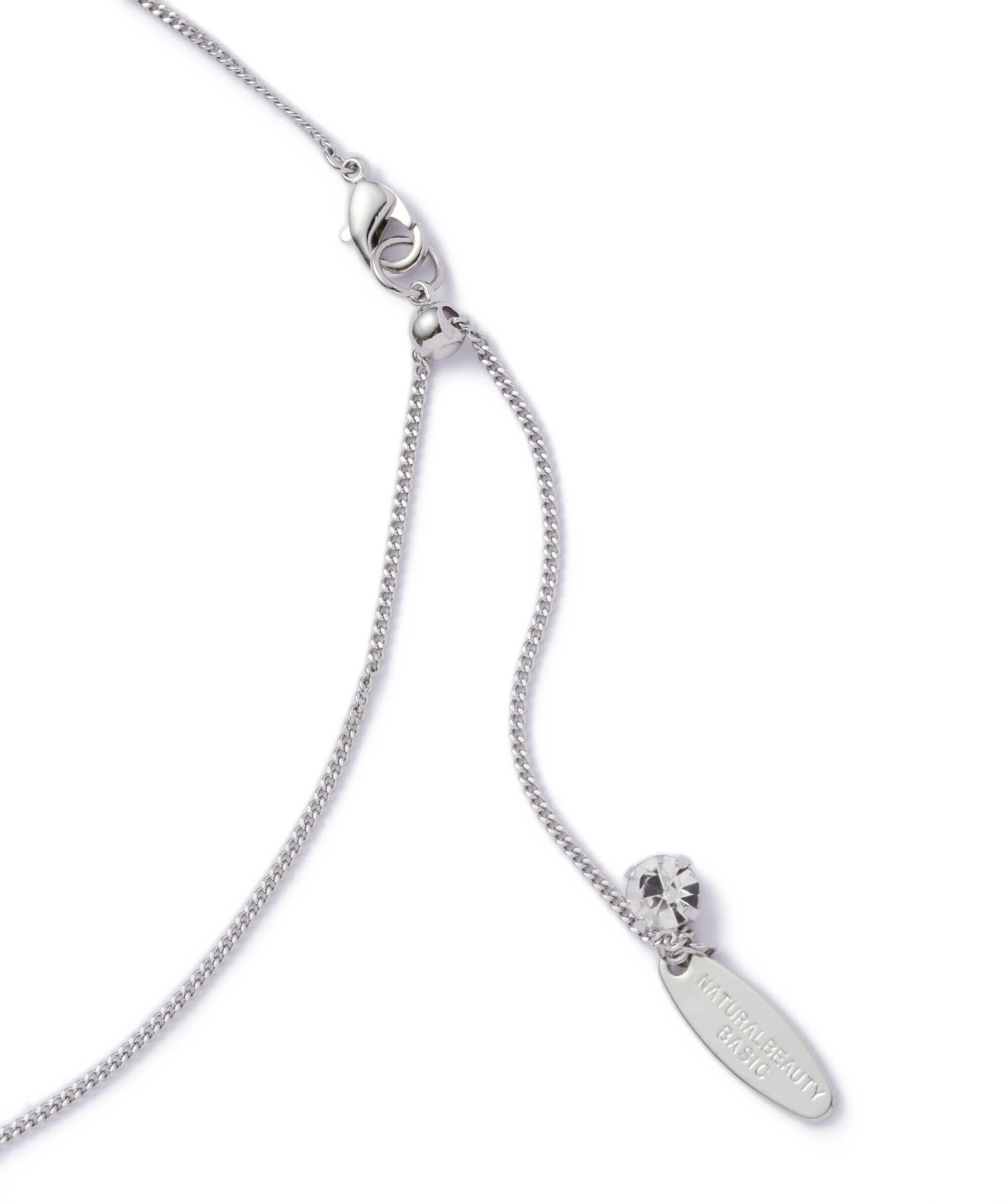  「ツイストリングネックレス」|ネックレス|