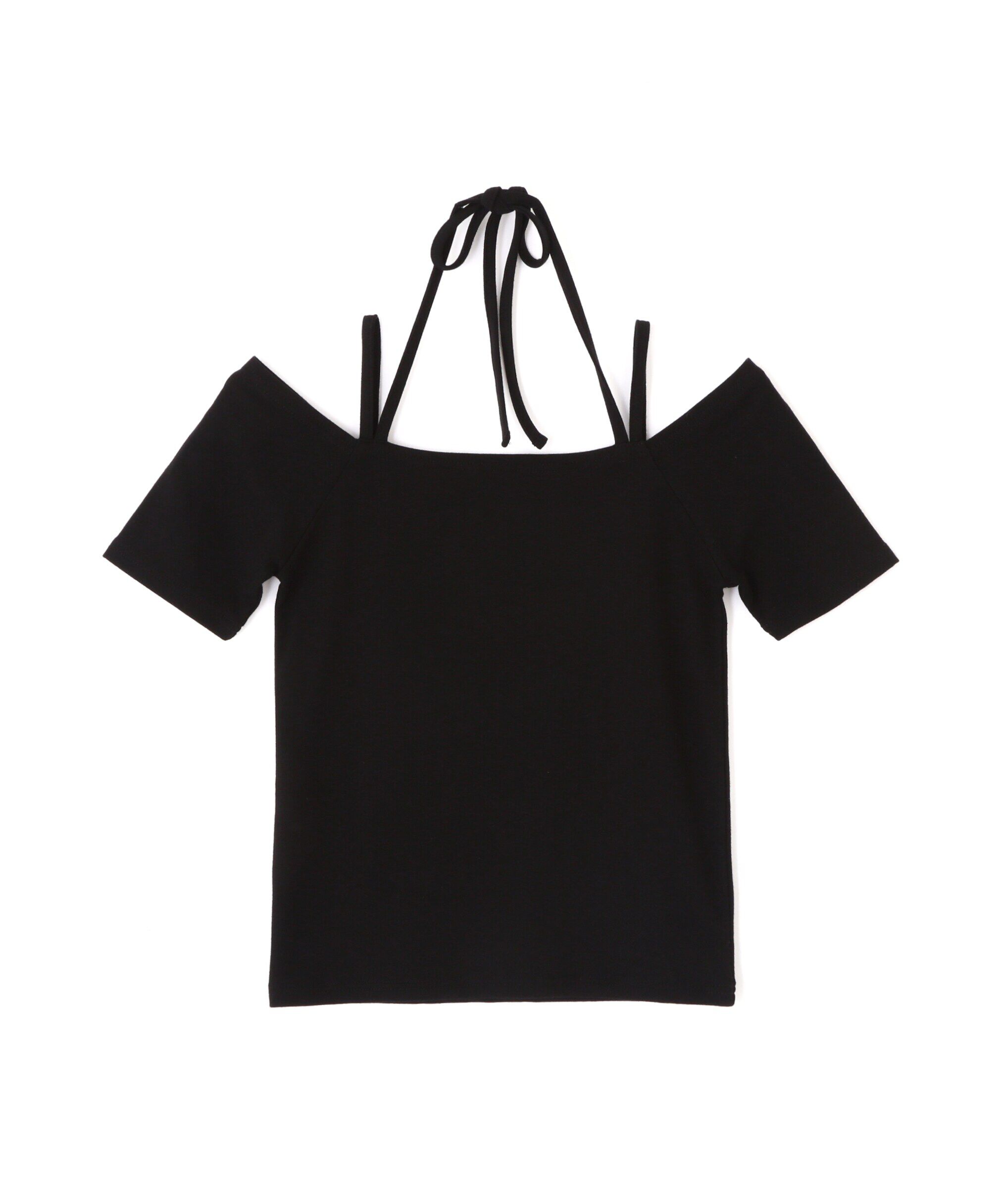  「オフショルホルターネックカットソー」|Tシャツ・カットソー|