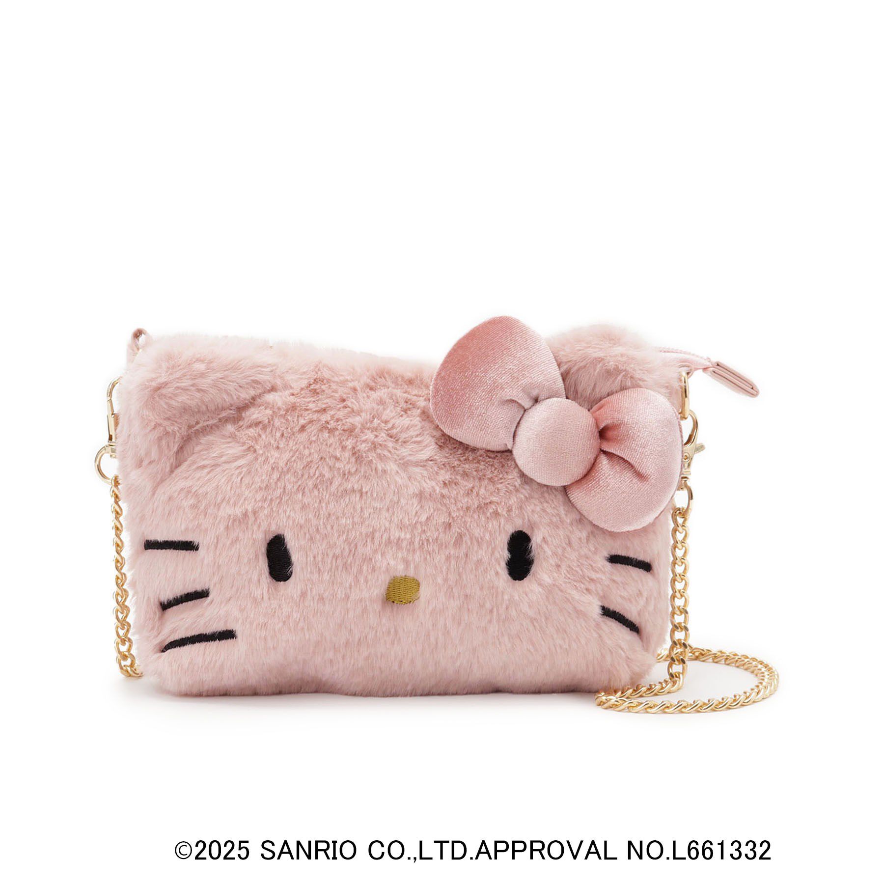 SHOO･LA･RUE「【ハローキティ】2WAYフェイクファーポシェット」|ショルダー・メッセンジャー|ピンク(071)
