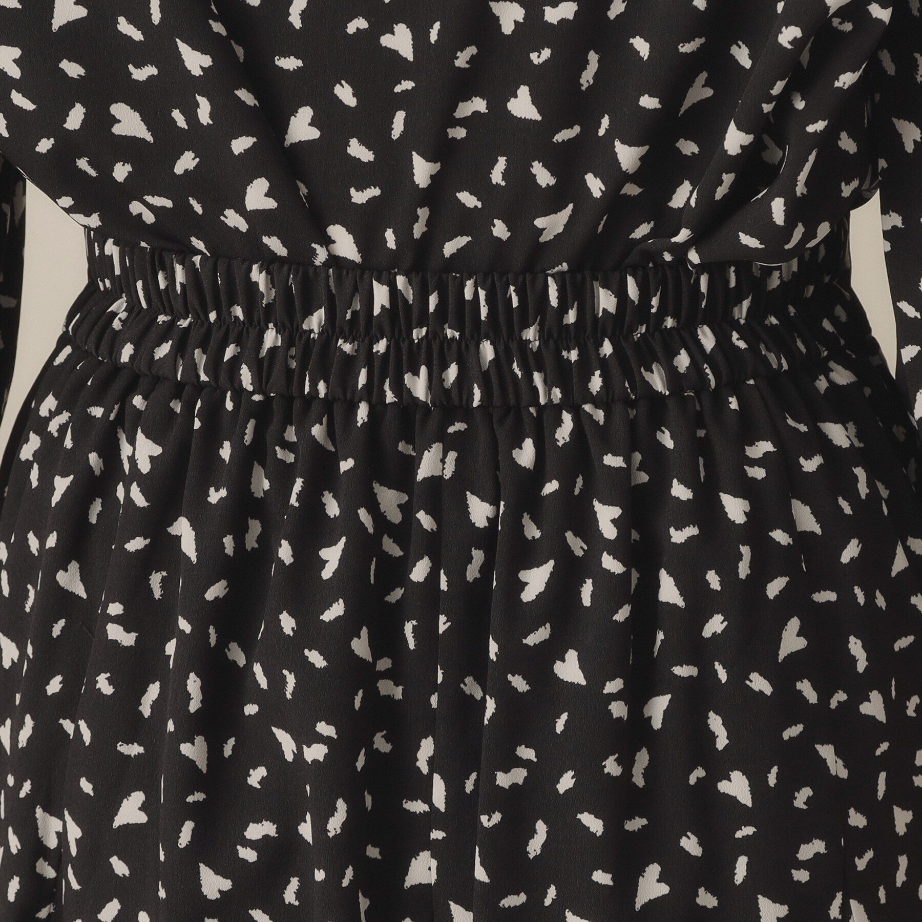 ITS&rsquo;DEMO「【手洗い可／セットアップ可／ウエストゴム】ハートプリントスカート」|スカート|