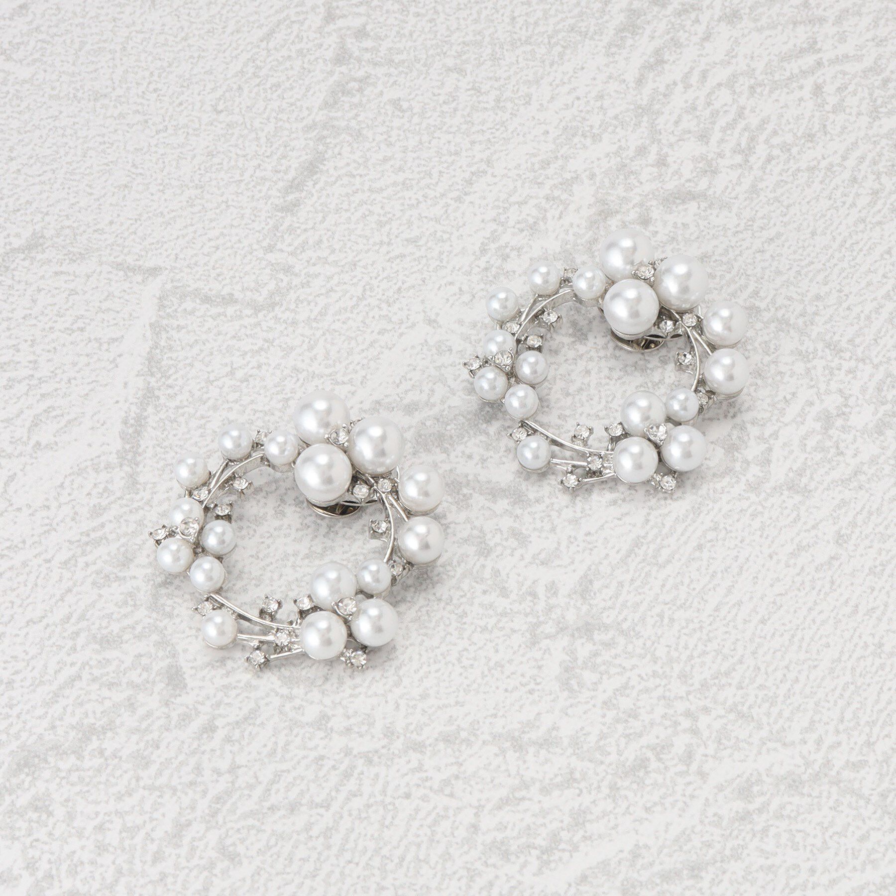 ESPERANZA「シューズクリップ《サークルパール調》結婚式　二次会　オケージョン」|その他|パール(000)