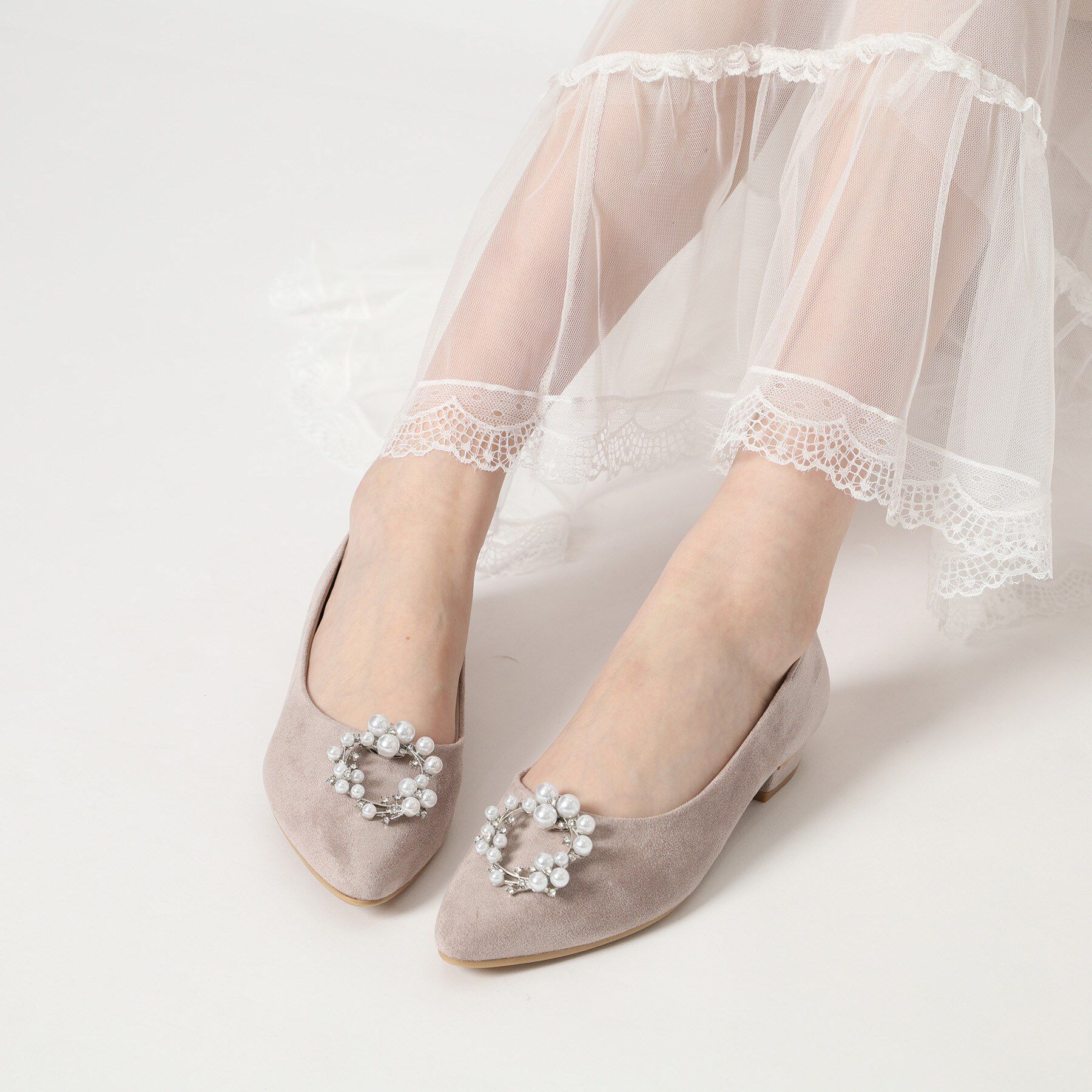 ESPERANZA「シューズクリップ《サークルパール調》結婚式　二次会　オケージョン」|その他|