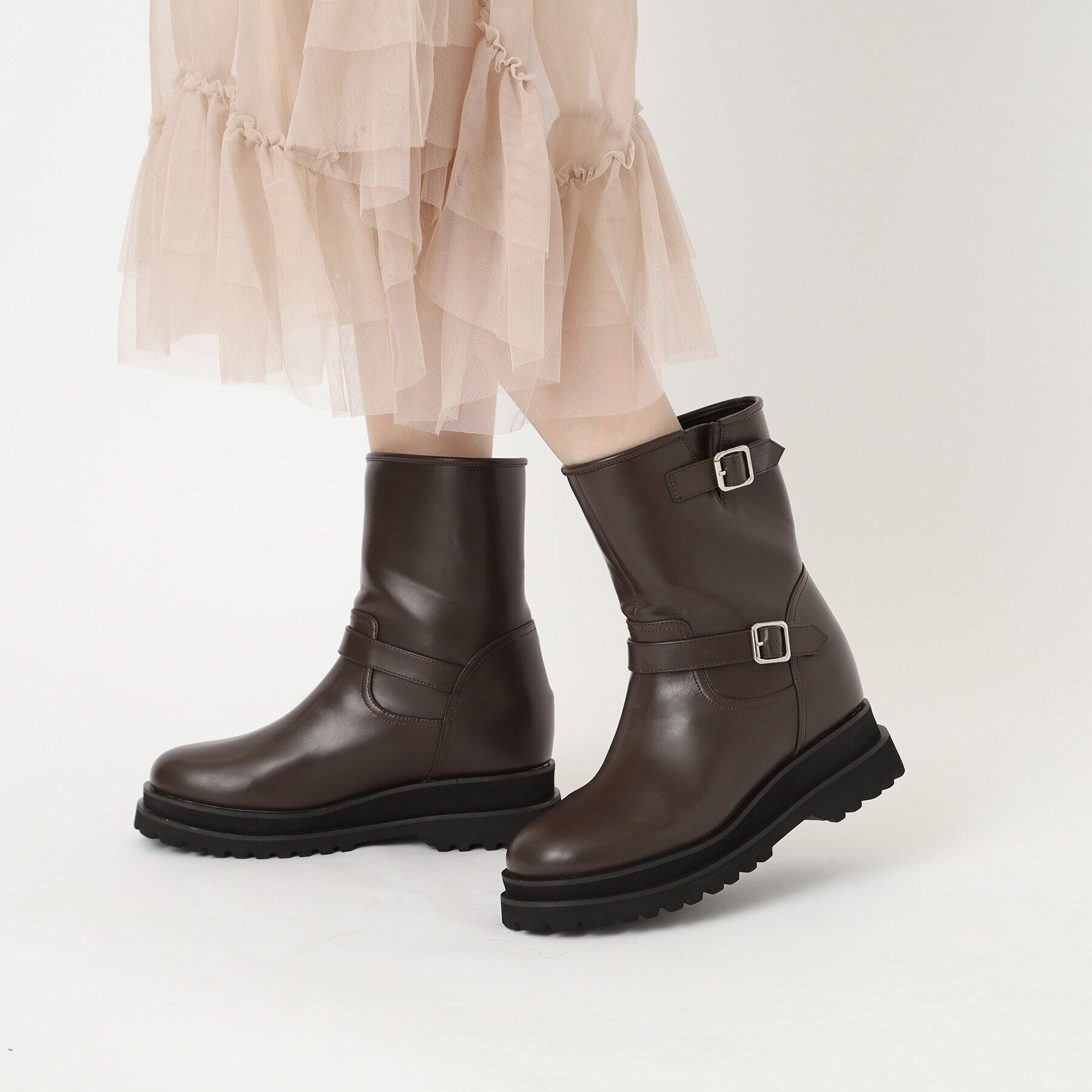 ESPERANZA「きゅんフィットインソールエンジニアショートブーツ」|ショートブーツ|