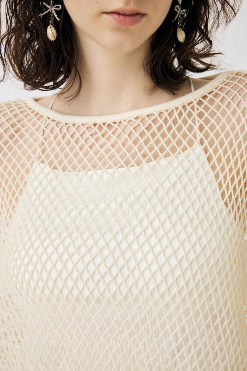 MOUSSY「MESH CUT トップス」|Tシャツ・カットソー|