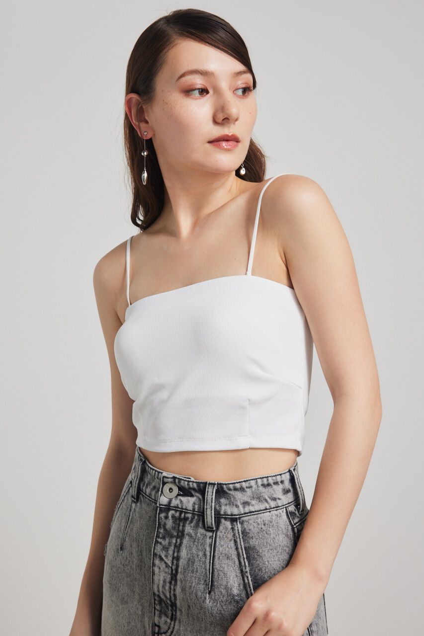 rienda「ベーシックベアキャミトップス」|キャミソール|