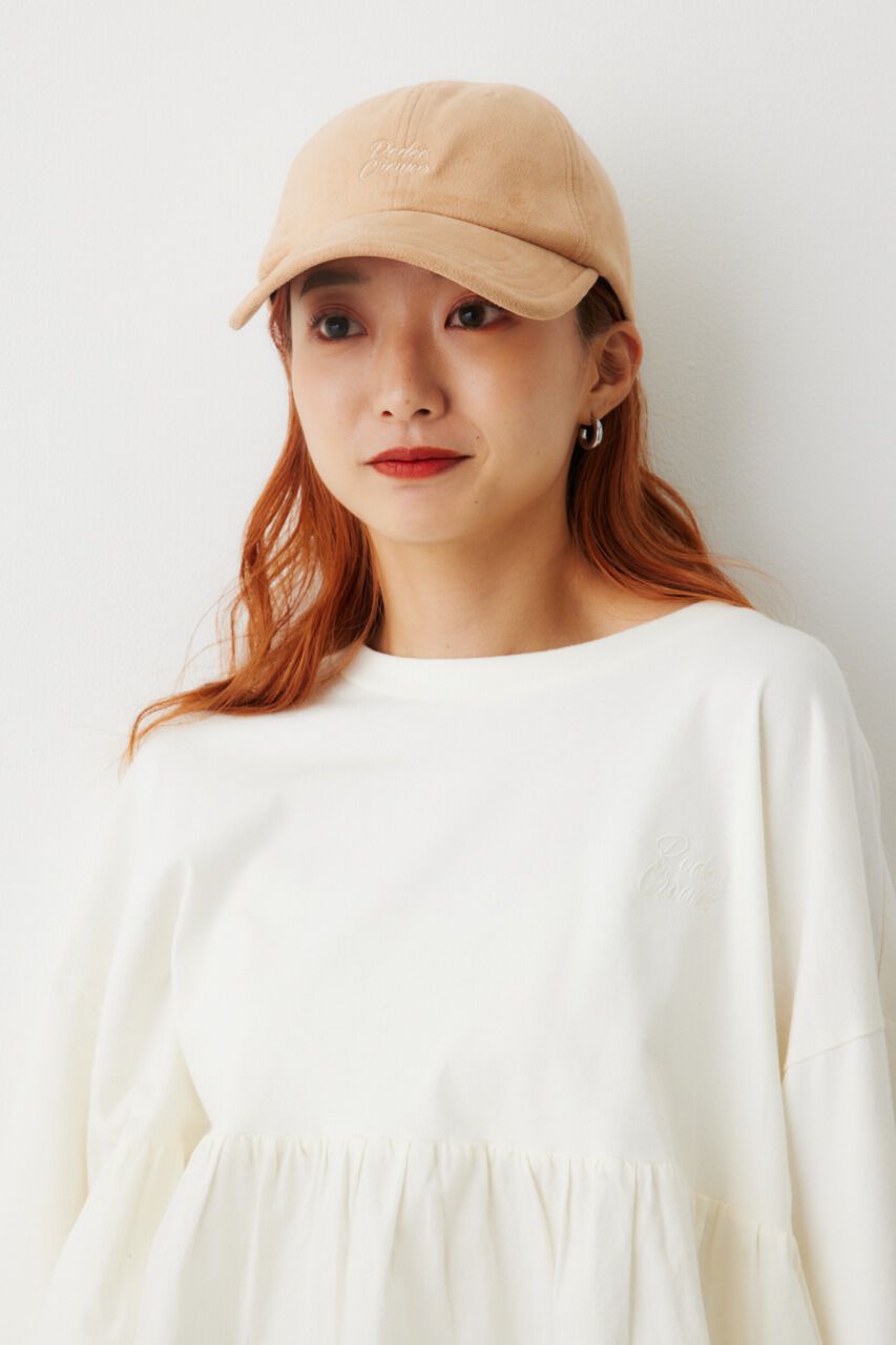 RODEO CROWNS「FAUX SUEDE LOGO CAP」|その他|