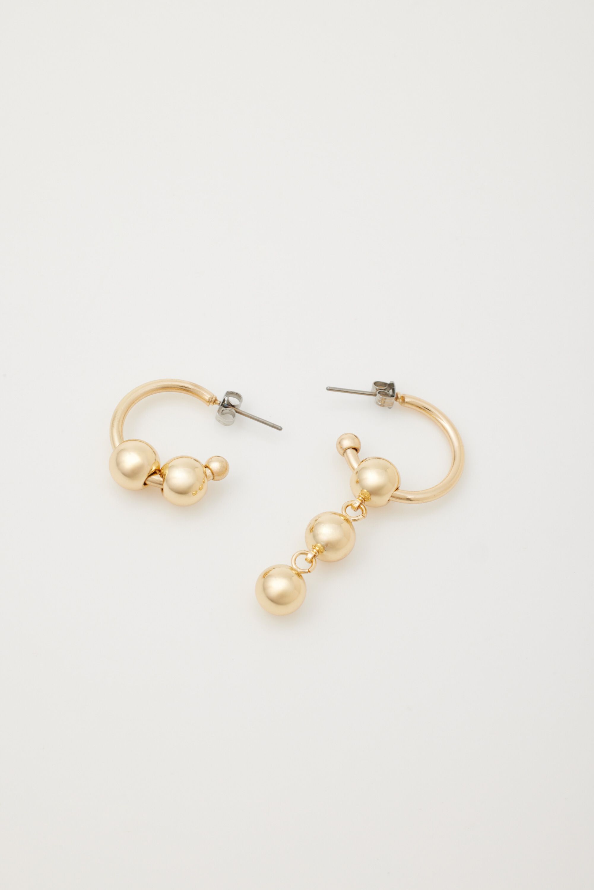 RODEO CROWNS「メタルボールアシメピアス」|ピアス|